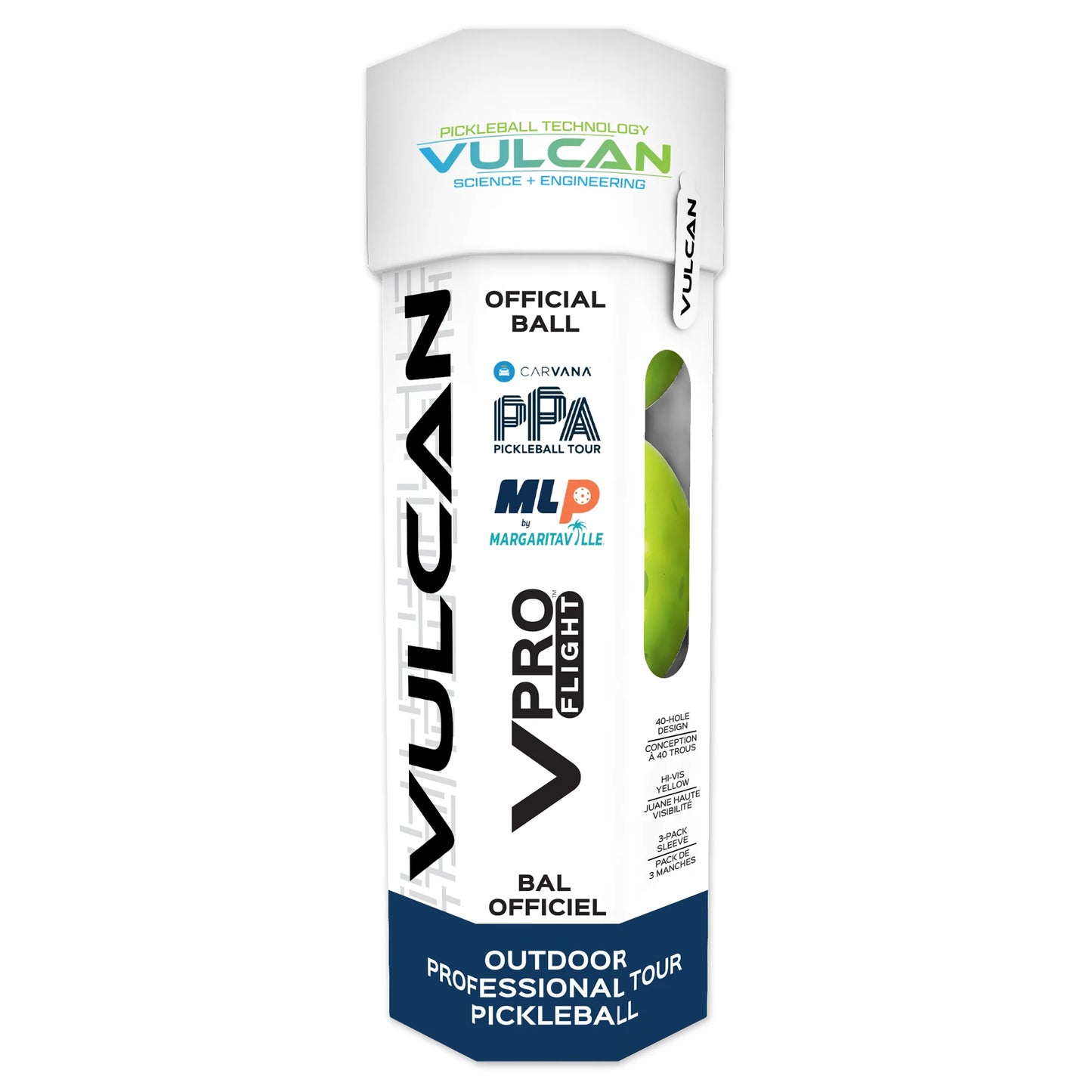Vulcan VPRO Flight Outdoor Pickleball - Heritage Creek Sporting Goods