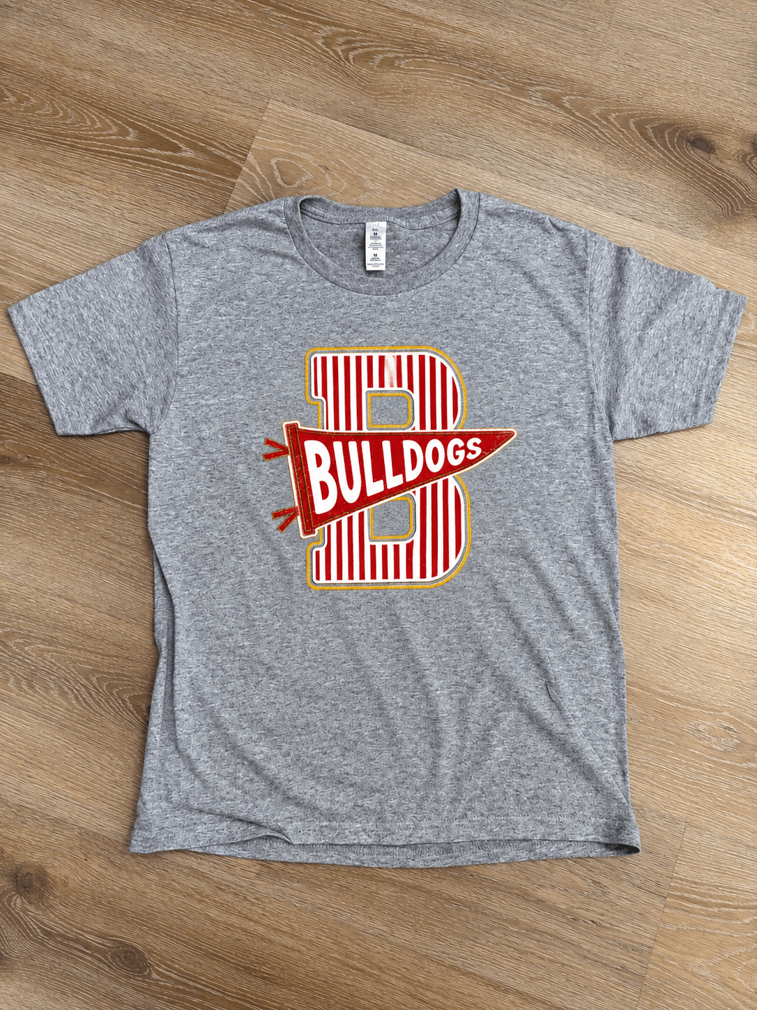 Thomasville Bulldogs Girls B Striped Shirt