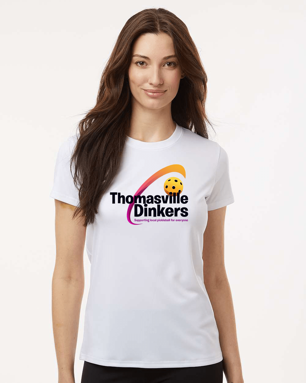 Thomasville Dinkers Drifit Women's Short Sleeve Shirt