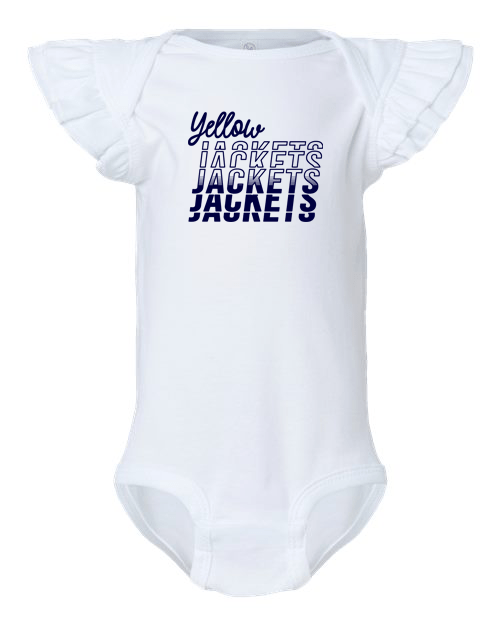 Thomas County Central Girls Flutter Sleeve - Heritage Creek Sporting Goods