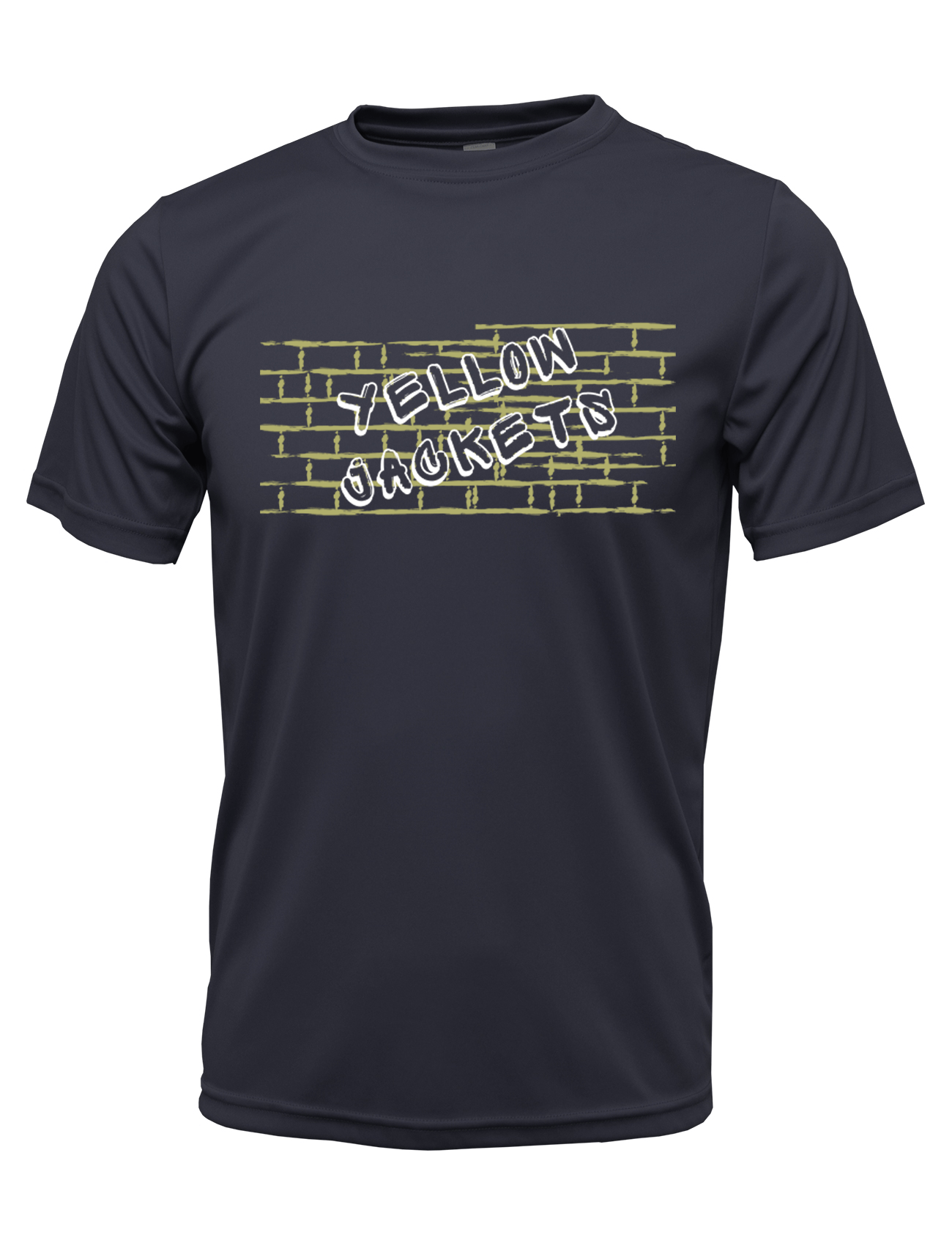 Yellow Jackets Brick Graffiti Shirt - Heritage Creek Sporting Goods