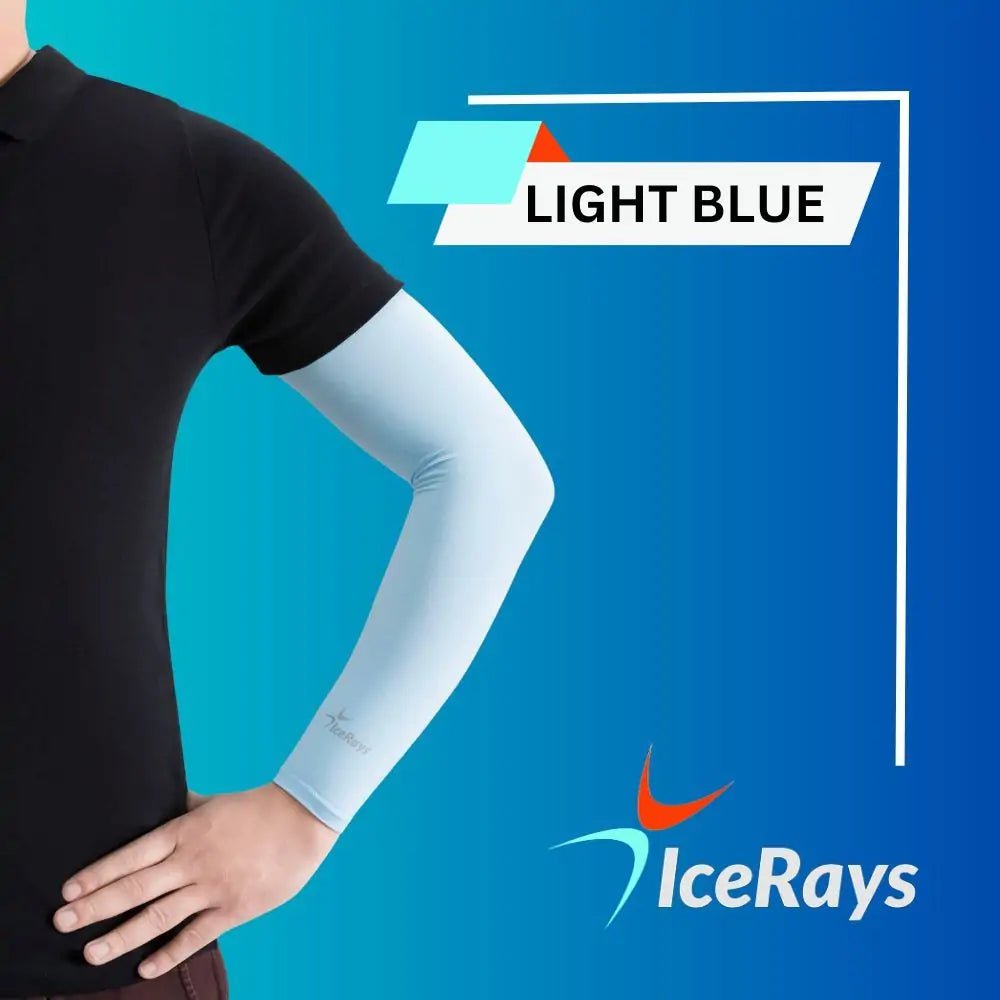 IceRays 50+ UV Protective and Cooling Armsleeve - Single Pair - Heritage Creek Sporting Goods