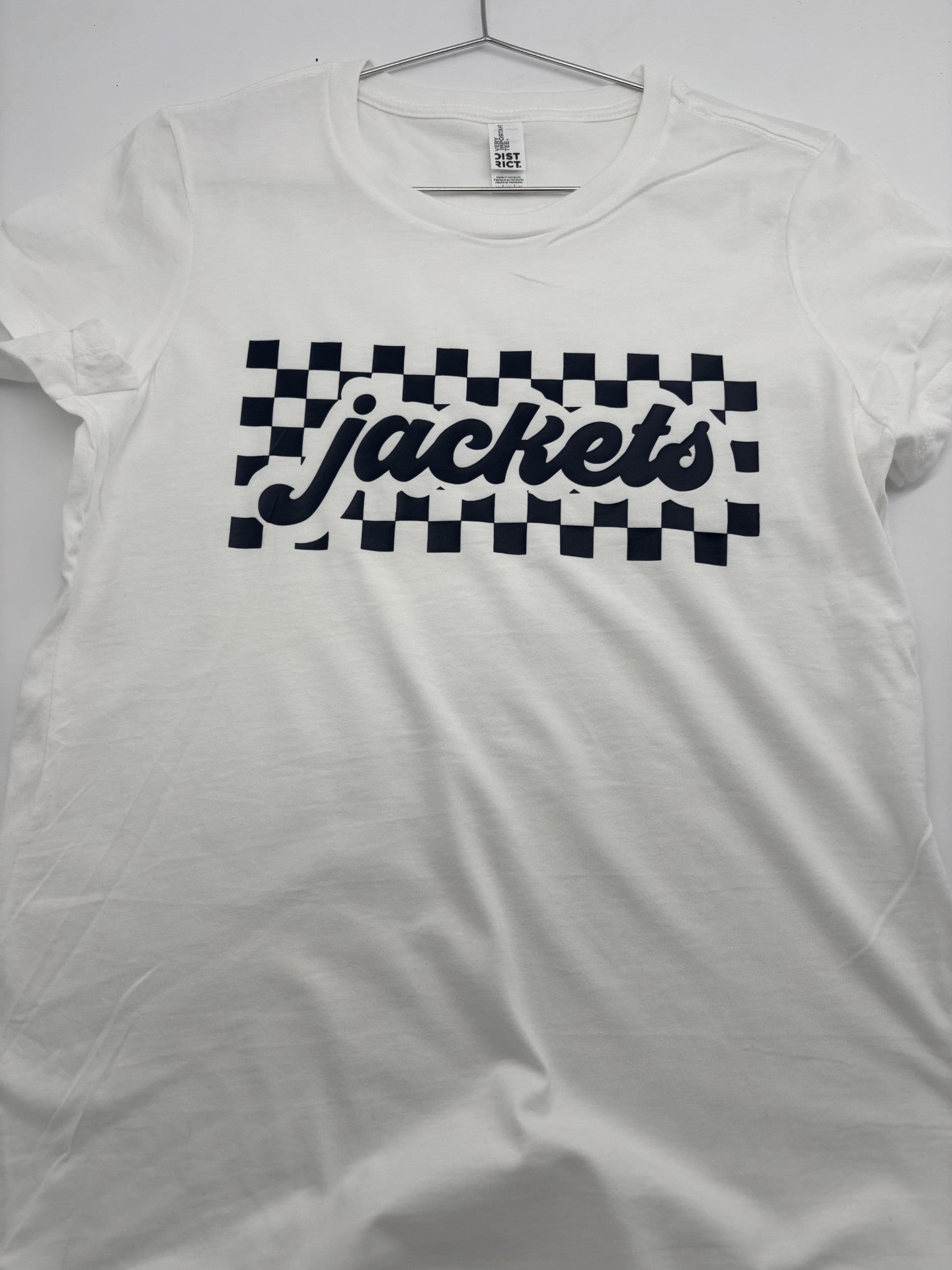 Jackets Retro Checkered T-Shirt