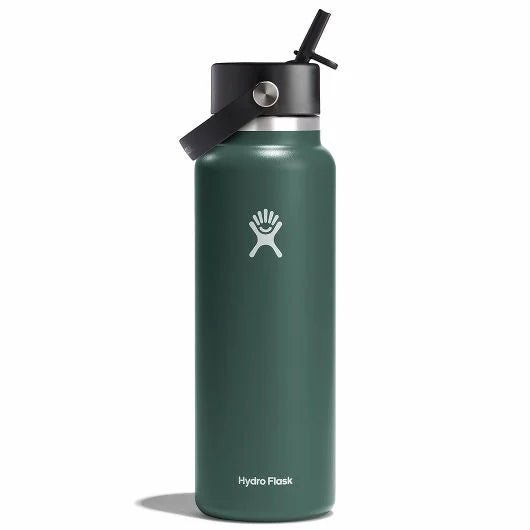 Hydro Flask 40oz Wide Mouth w/ Flex Straw Cap - Heritage Creek Sporting Goods