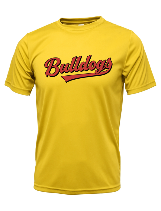 Thomasville Bulldogs Gold Drifit Shirt