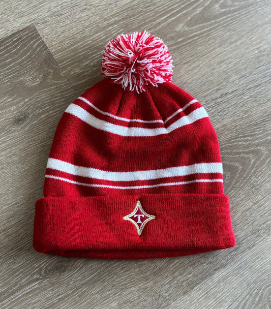 Thomasville Bulldog Pom Pom Beanie