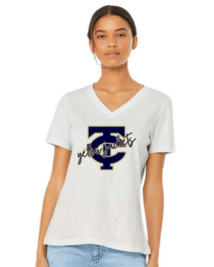 Thomas County Central Ladies V-Neck Shirt