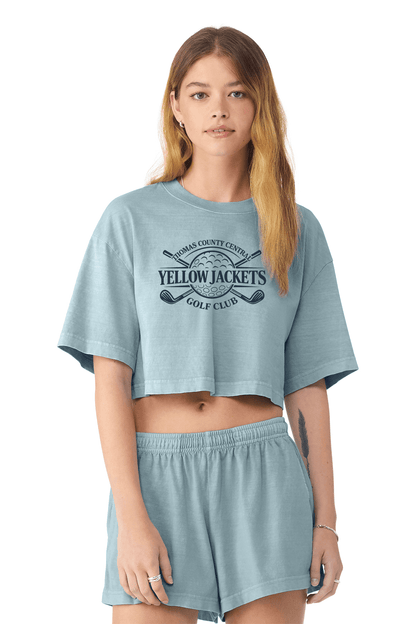 TCC Golf Team Ladies Crop Tee