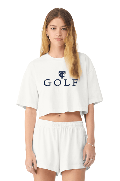 TCC Golf Team Ladies Crop Tee