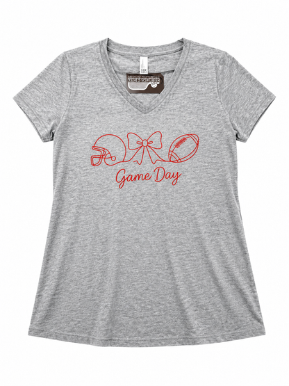 Thomasville Bulldogs Ladies Football Game Day Shirt