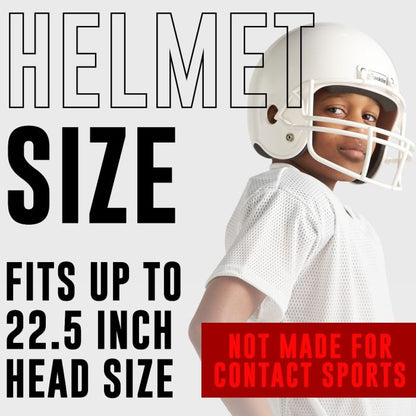 Franklin College Youth Football Helmet and Jersey 3 Piece Set
