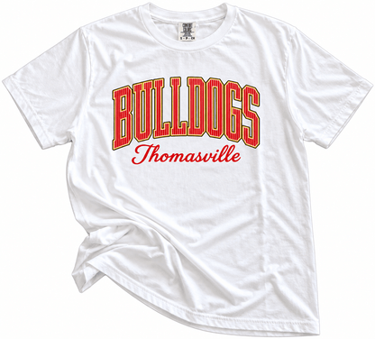 Ladies Bulldogs Striped Thomasville Shirt
