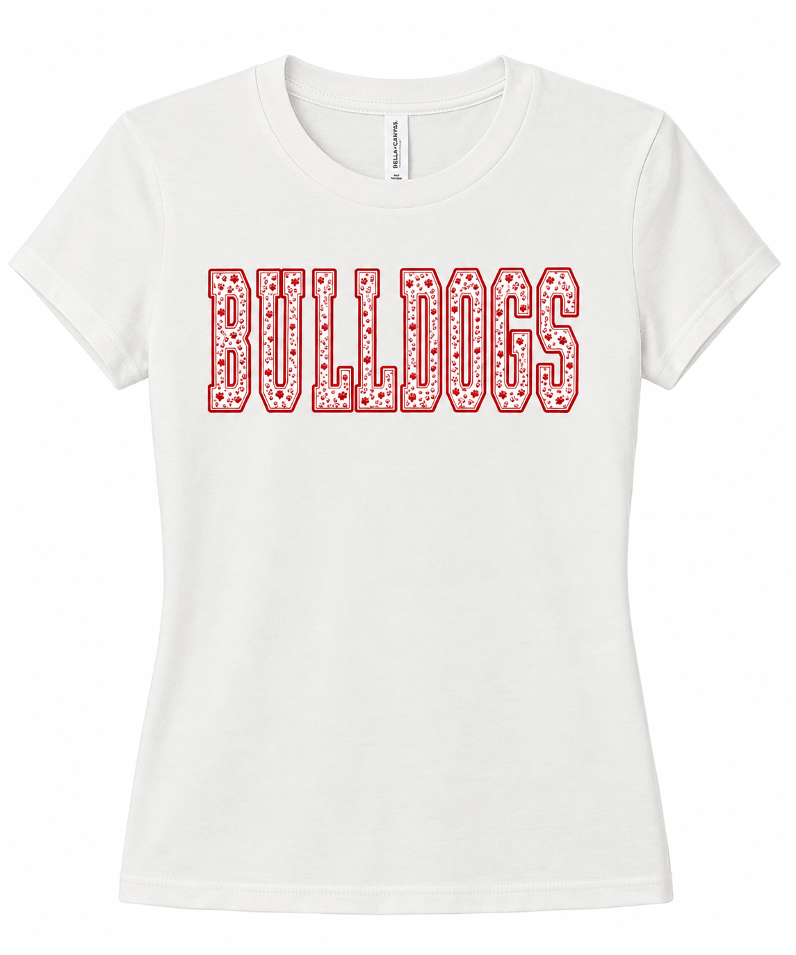Thomasville Bulldogs Floral Girls Shirt