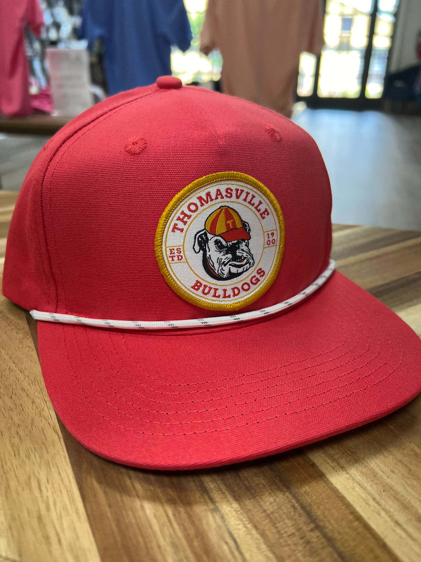 Thomasville Bulldog Circle Patch Hat