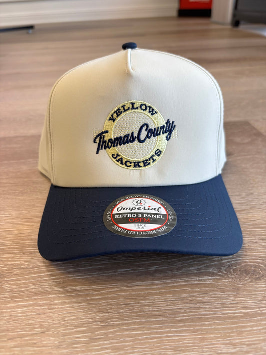 Thomas County Central Retro Circle Hat
