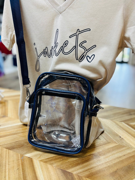 TCC Athletic Booster Club Clear Purse