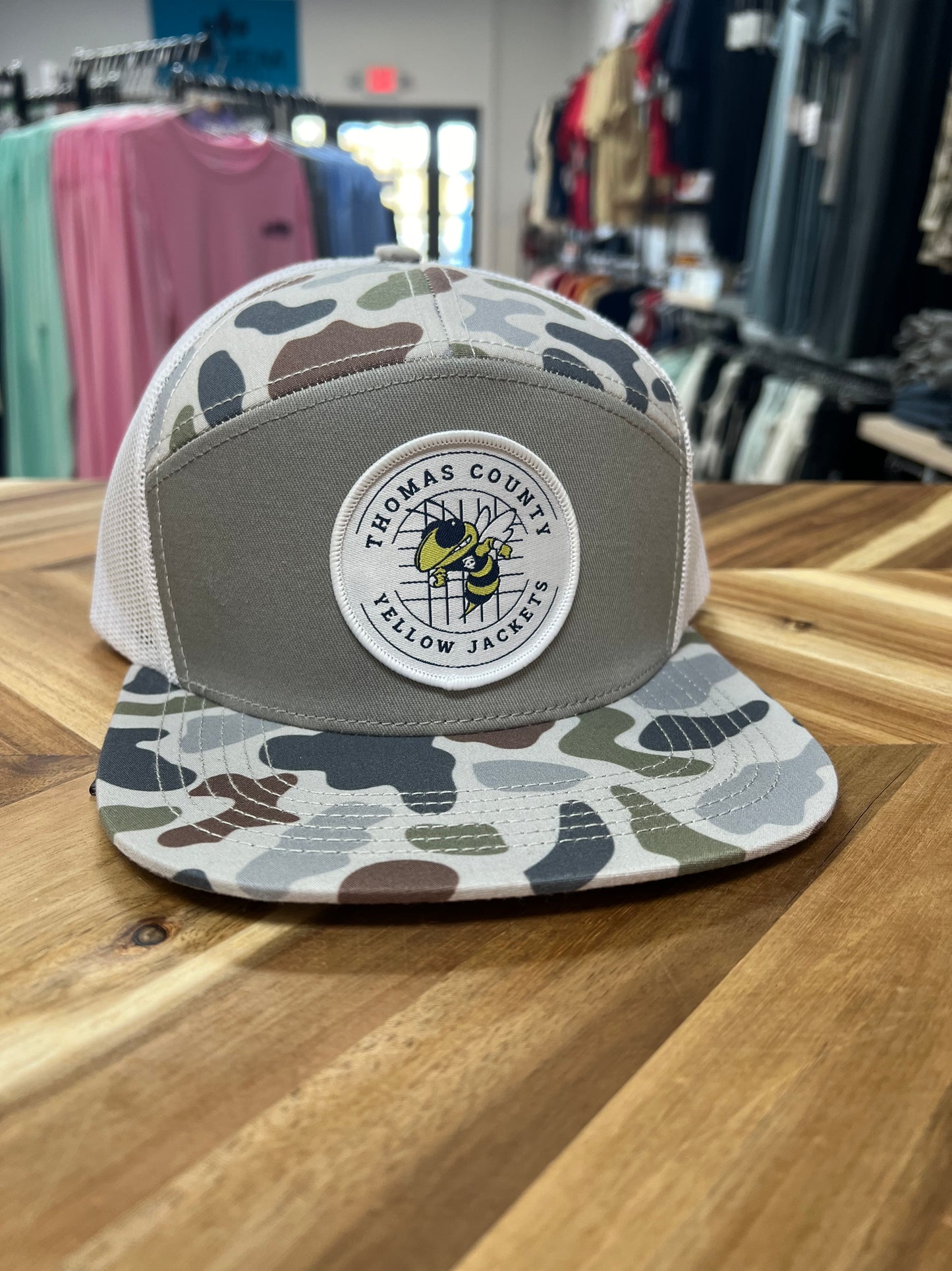 Thomas County Central Circle Patch Hat