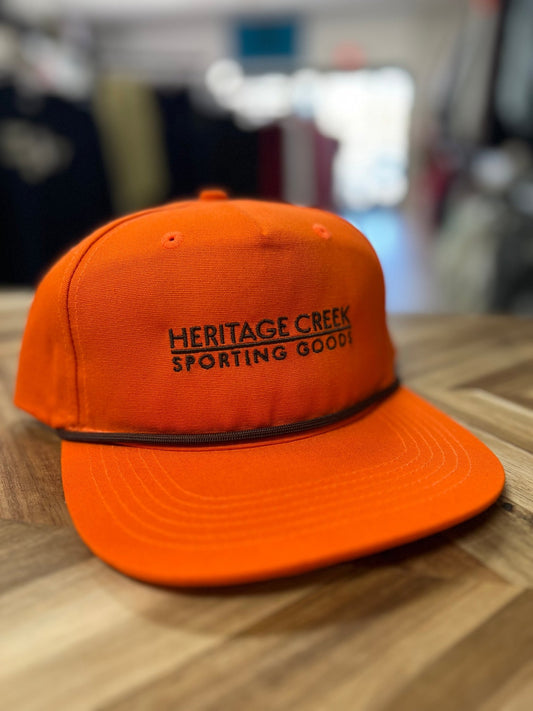 Heritage Creek Sporting Goods Orange Rope Hat - Heritage Creek Sporting Goods