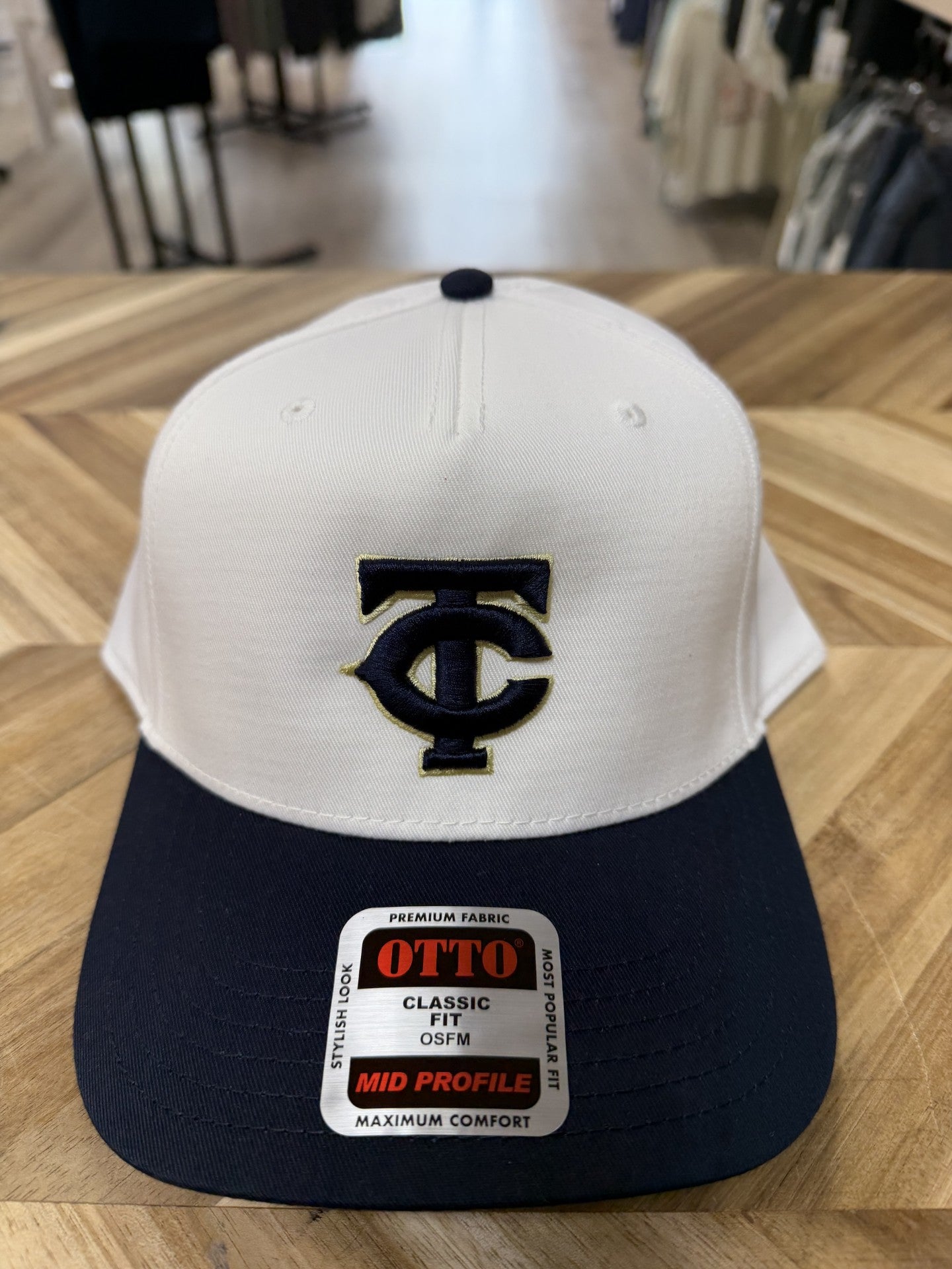 TC Puff Embroidery Hat OTTO