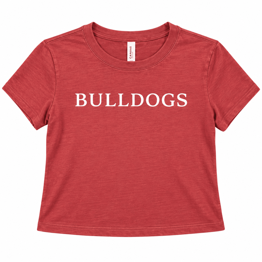Thomasville Bulldogs Seaside Style Ladies Boxy Shirt