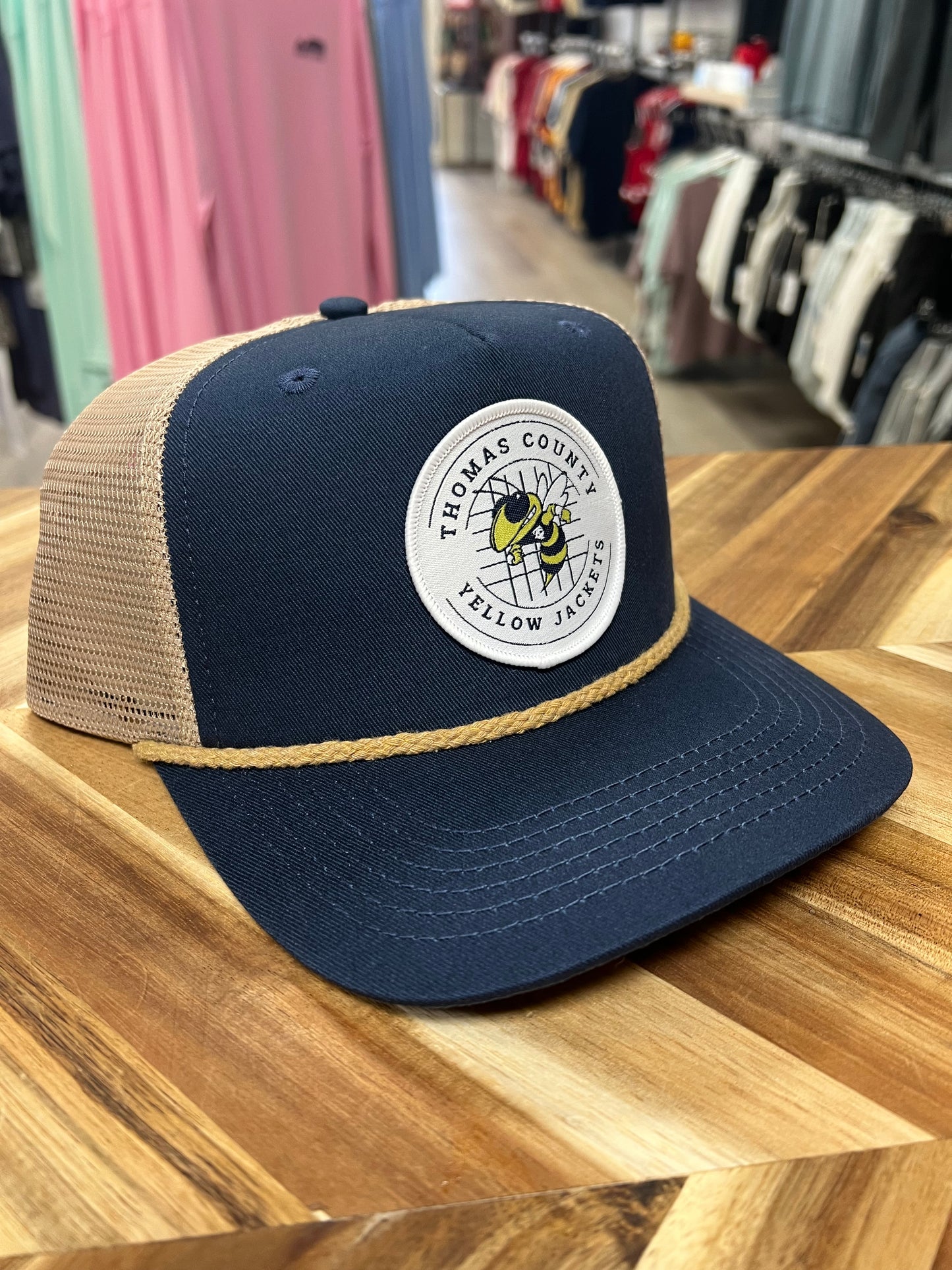 Thomas County Central Circle Patch Hat