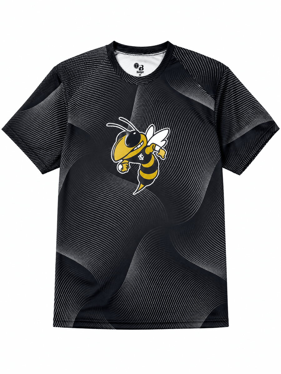 TCC Yellow Jackets Youth Warp DriFit Tee