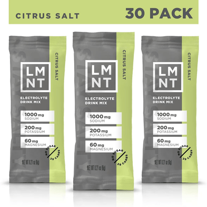 LMNT-Zero Sugar Electrolytes 30 Stick Pack