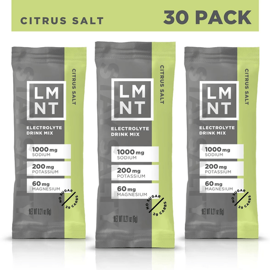 LMNT-Zero Sugar Electrolytes 30 Stick Pack