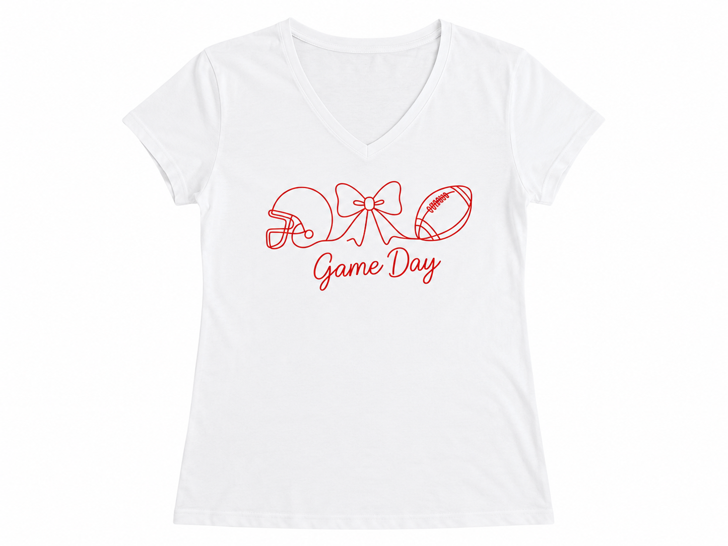 Thomasville Bulldogs Ladies Football Game Day Shirt