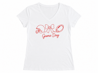 Thomasville Bulldogs Ladies Football Game Day Shirt