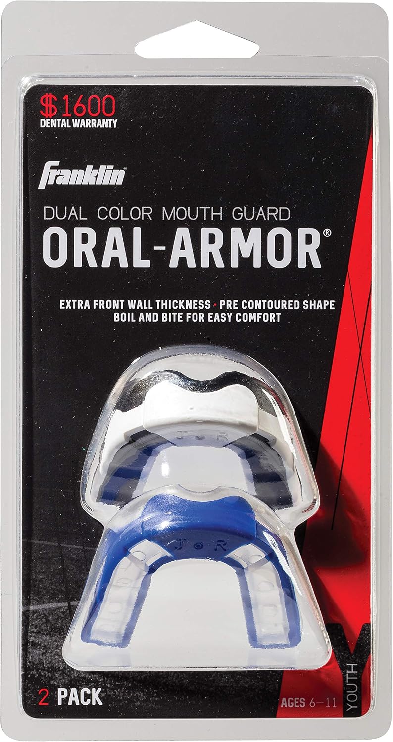 Franklin Oral Armor 2 Pack Deluxe Mouth Guard