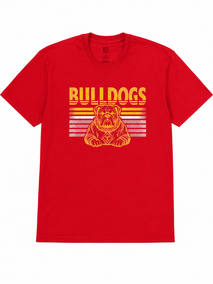 Thomasville Bulldogs Vintage Striped Shirt