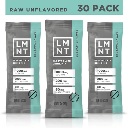 LMNT-Zero Sugar Electrolytes 30 Stick Pack