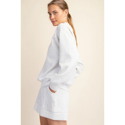 Modal Scuba Mock Neck Pullover