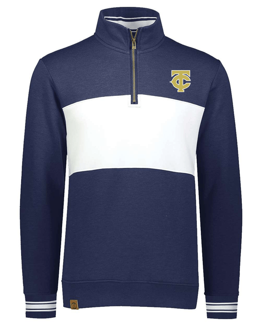 TCC Athletic Booster Club Colorblock 1/4 Zip