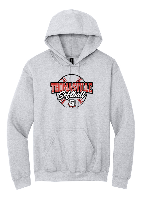 Thomasville Bulldogs MS Softball Hoodie