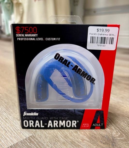 Franklin Oral Armor 3D Mouth Guard with Case