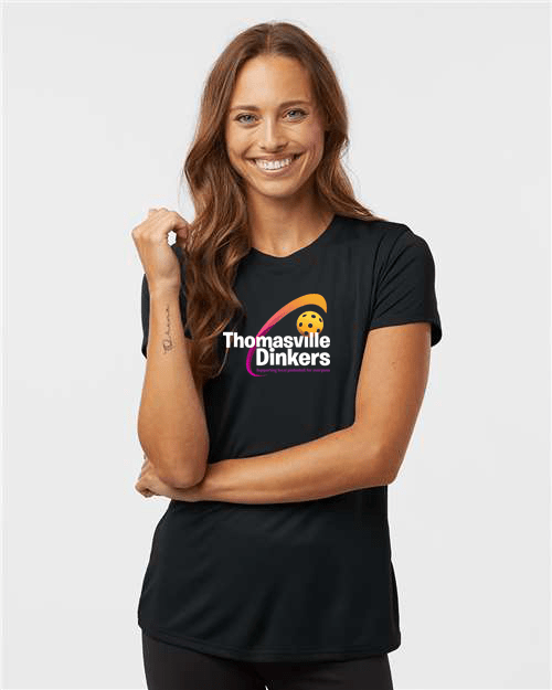 Thomasville Dinkers Drifit Women's Short Sleeve Shirt