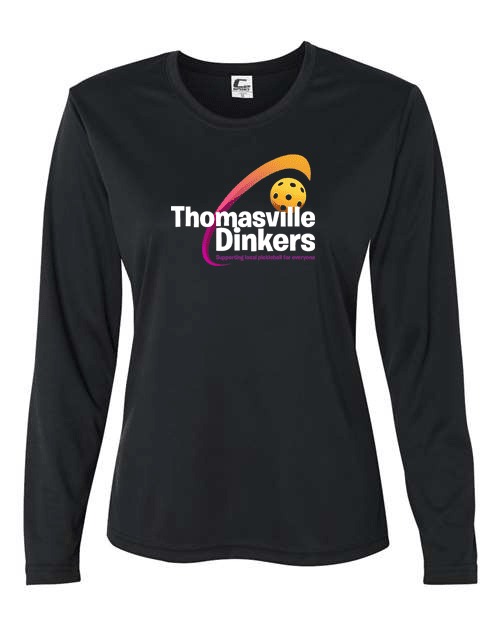 Thomasville Dinkers Women's Long Sleeve Drifit Shirt