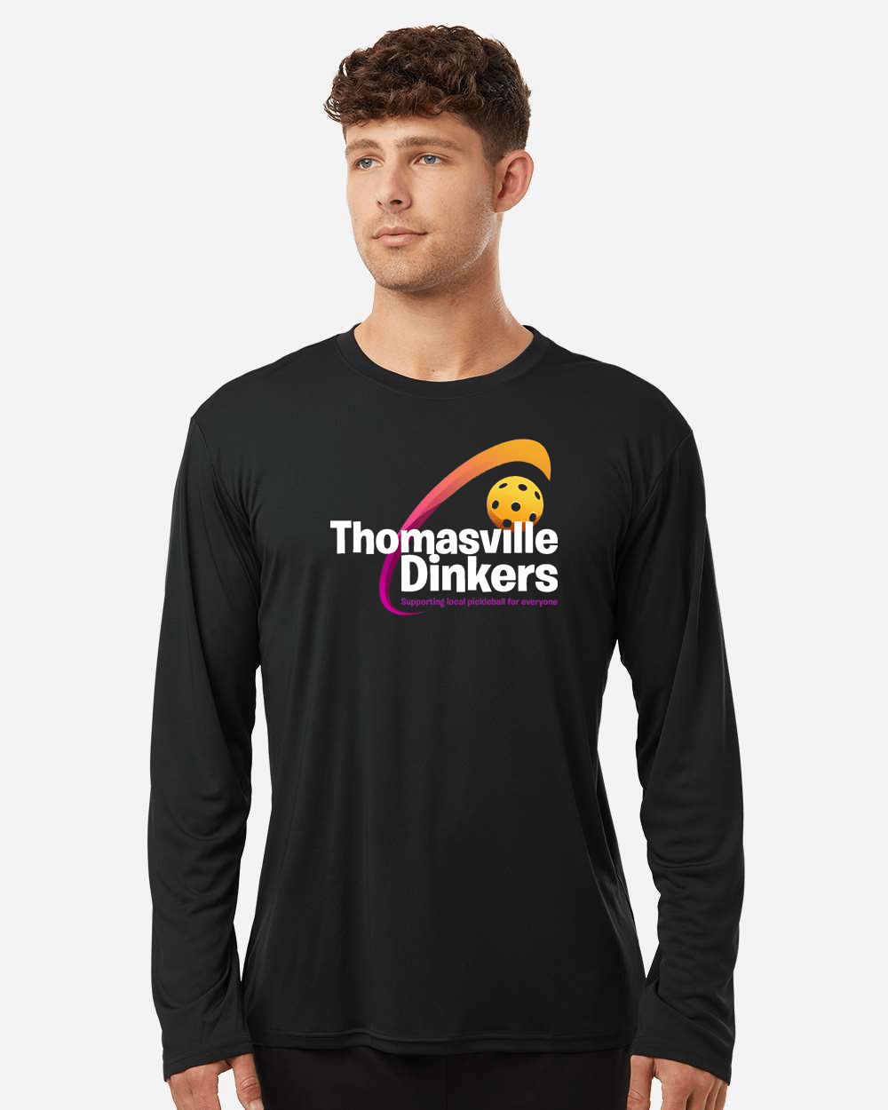 Thomasville Dinkers Long Sleeve Men's Drifit Shirt