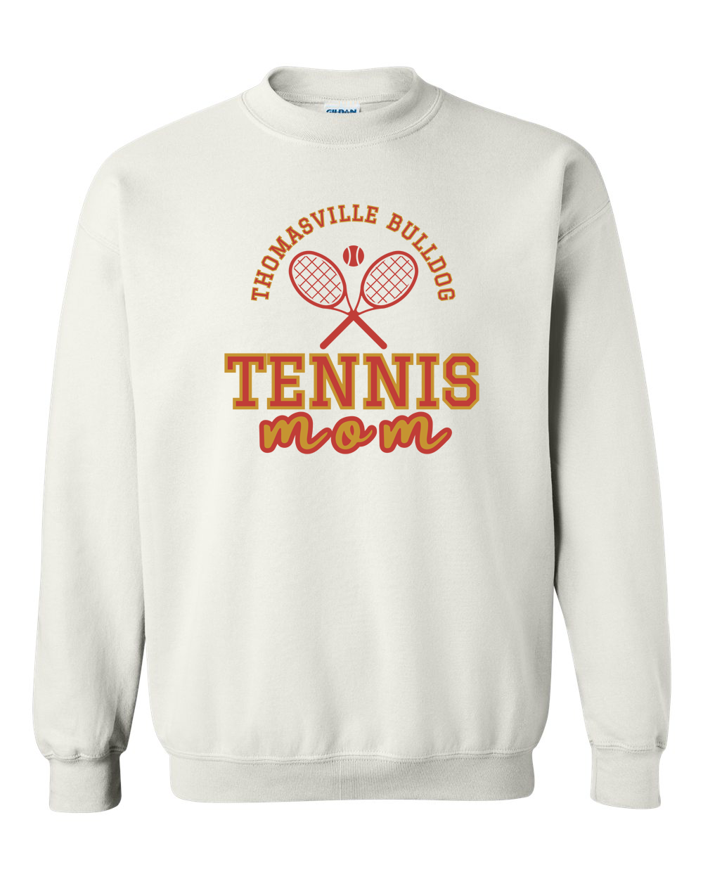 Thomasville Bulldog Tennis Mom Sweatshirt