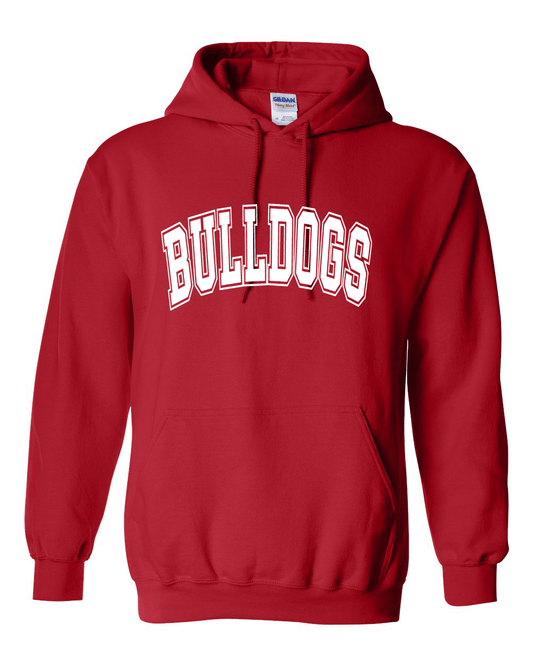 Thomasville Bulldogs Red Hoodie