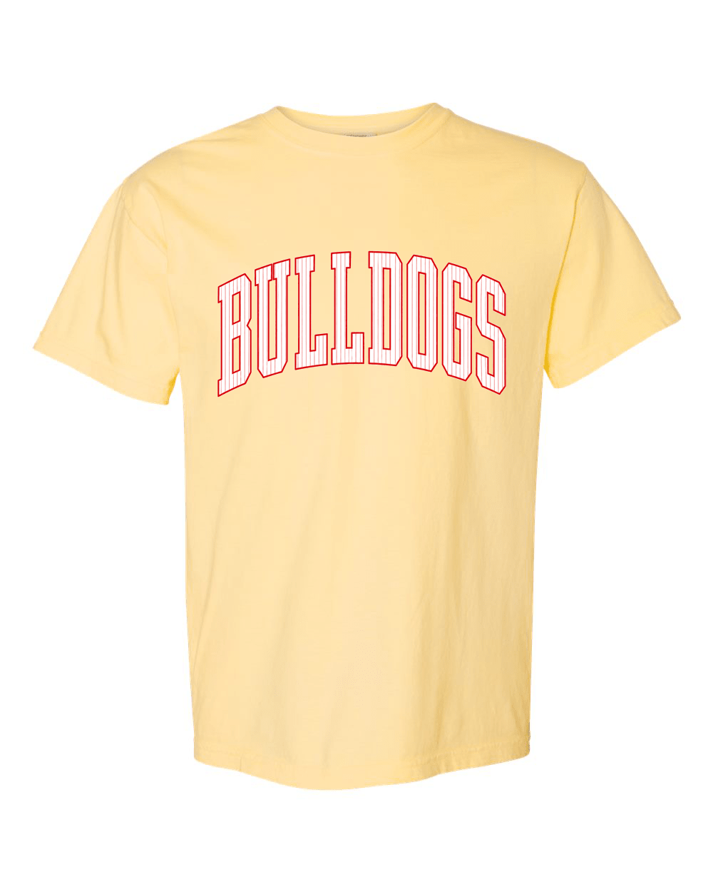 Thomasville Bulldog MS Softball Striped Bulldog T-Shirt