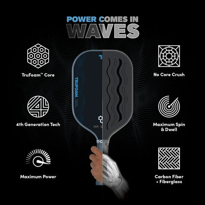 CRBN1 TruFoam Waves Pickleball Paddle