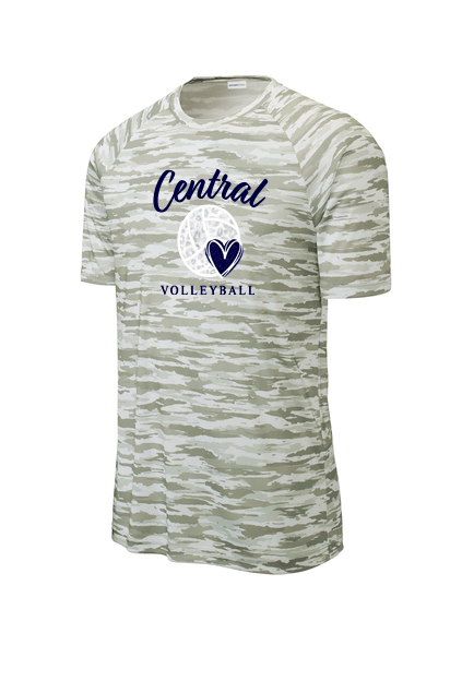 Thomas County Central 2025 Volleyball Camo Drifit Shirt