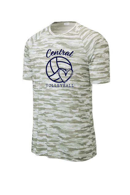 Thomas County Central 2025 Volleyball Camo Drifit Shirt