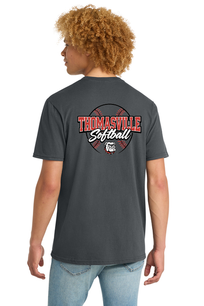 Thomasville Bulldog MS Thomasville Softball Pocket Tee