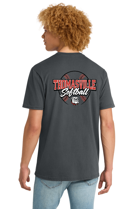 Thomasville Bulldog MS Thomasville Softball Pocket Tee