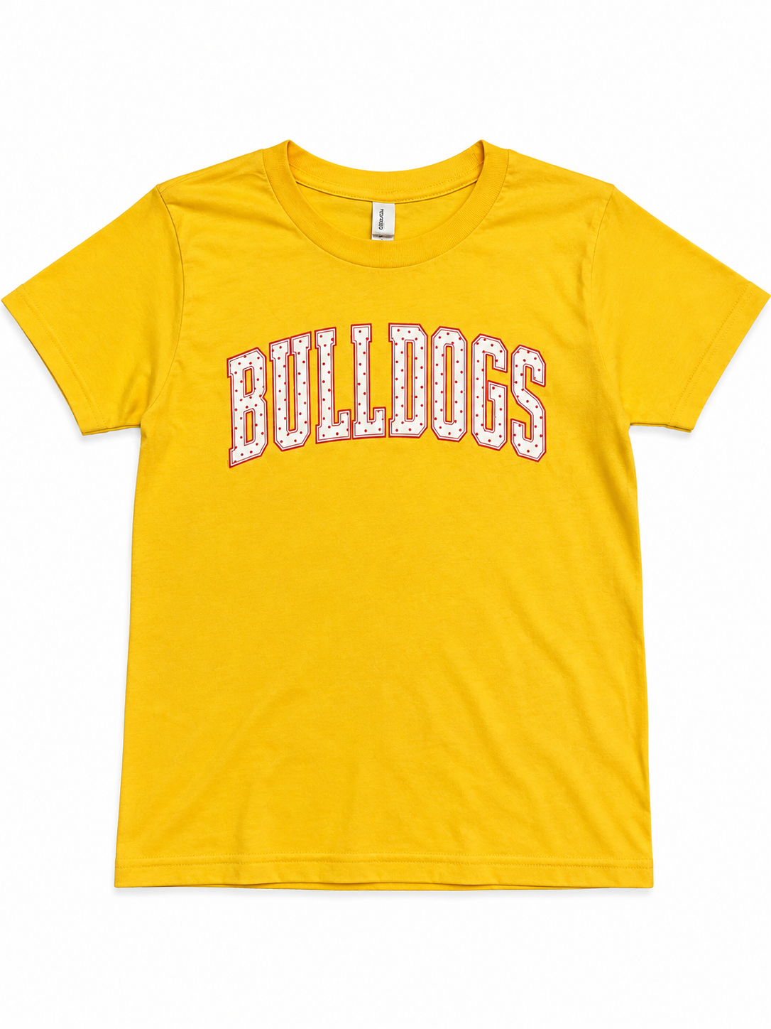 Thomasville Bulldogs Girls Polka Dot Shirt