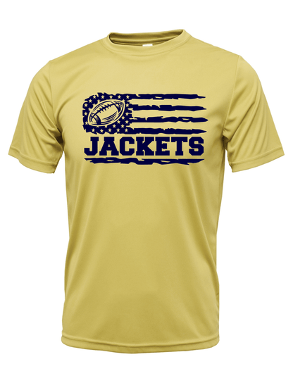 TCC Jackets Football Flag Shirt